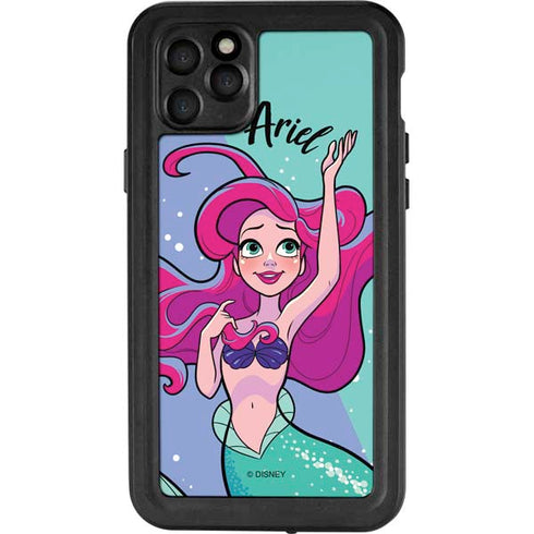 Disney Princess Ariel Art iPhone 11 Pro Max Waterproof Case