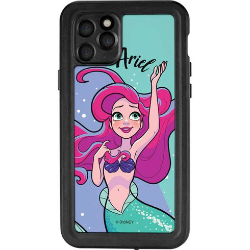Disney Princess Ariel Art iPhone 11 Pro Waterproof Case