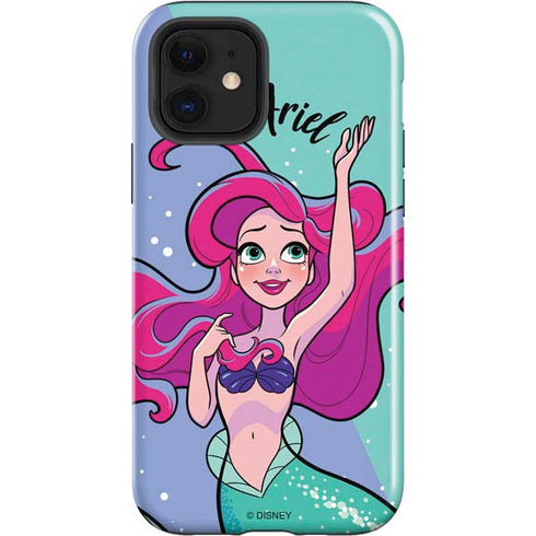 Disney Princess Ariel Art iPhone 12 Impact Case