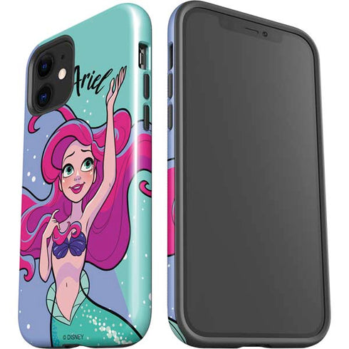 Disney Princess Ariel Art iPhone 12 Impact Case