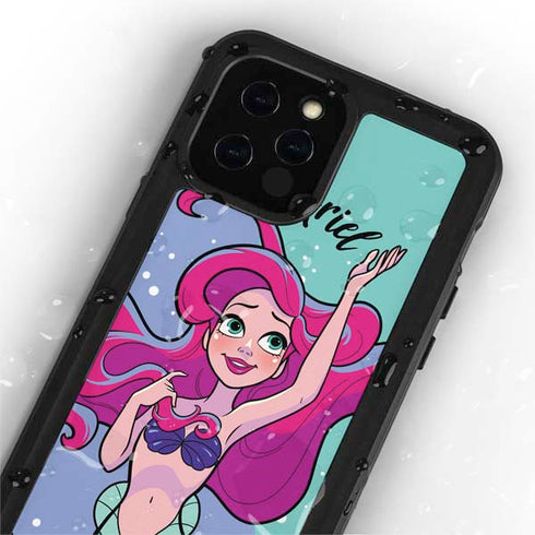 Disney Princess Ariel Art iPhone 12 Pro Max Waterproof Case