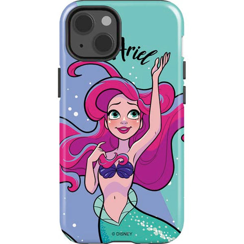 Disney Princess Ariel Art iPhone 13 Impact Case