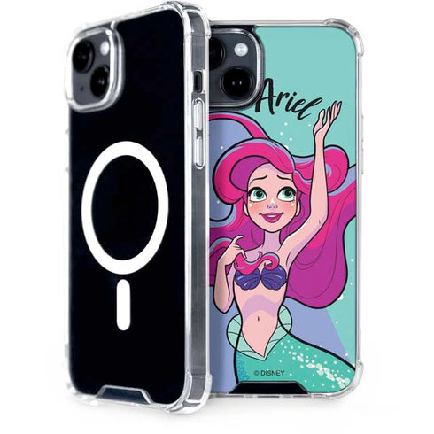 Disney Princess Ariel Art iPhone 14 MagSafe Case