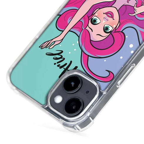 Disney Princess Ariel Art iPhone 14 Plus MagSafe Case