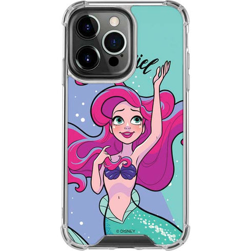 Disney Ariel iPhone 15 Pro Clear Case