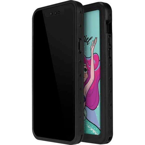 Disney Princess Ariel Art iPhone 14 Pro Max Waterproof Case
