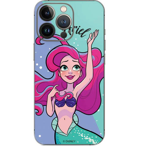 Disney Princess Ariel Art iPhone 14 Pro Skin