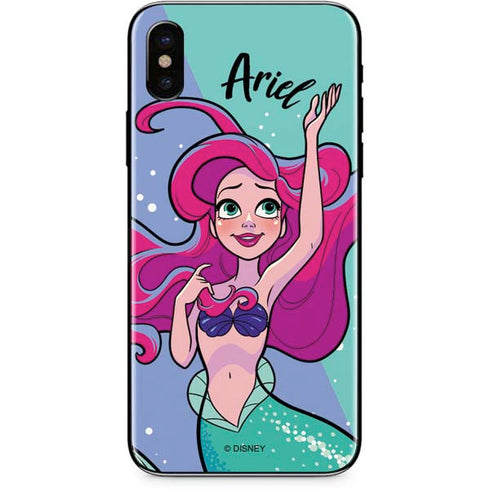 Disney Princess Ariel Art iPhone XS Max Skin