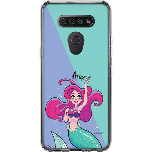 Disney Ariel LG K51/Q51 Clear Case