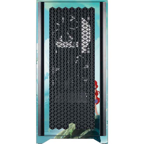 Disney The Little Mermaid Ariel Part of Your World Corsair 4000D Tempered Glass Mid-Tower ATX Case Skin