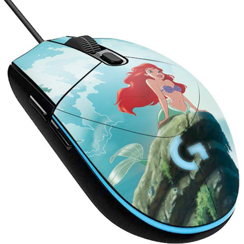 Disney The Little Mermaid Ariel Part of Your World G203 Prodigy RGB Wired Gaming Mouse Skin