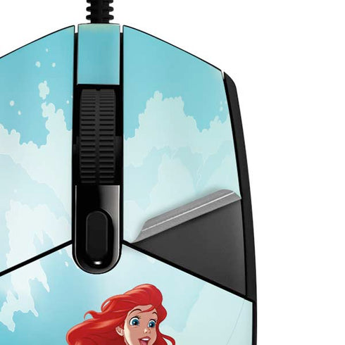 Disney The Little Mermaid Ariel Part of Your World G203 Prodigy RGB Wired Gaming Mouse Skin