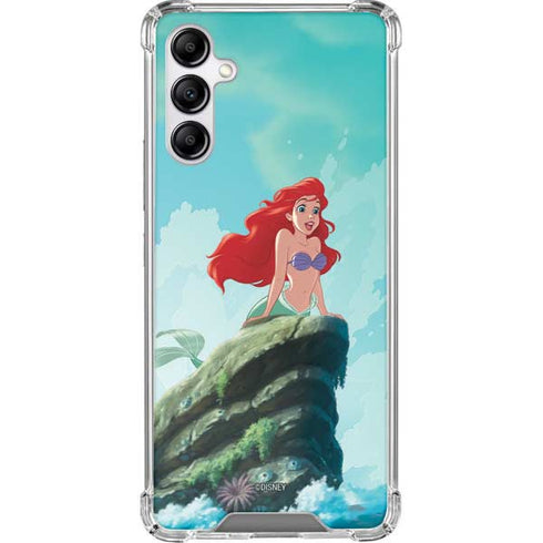Disney The Little Mermaid Ariel Part of Your World Galaxy A14 5G Clear Case