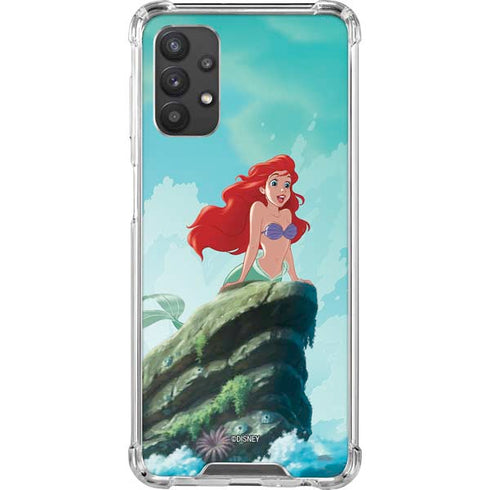 Disney The Little Mermaid Ariel Part of Your World Galaxy A32 5G Clear Case