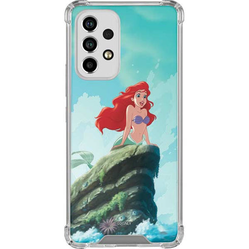 Disney The Little Mermaid Ariel Part of Your World Galaxy A53 5G Clear Case