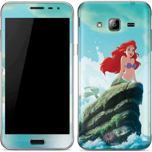 Disney The Little Mermaid Ariel Part of Your World Galaxy J3 Skin