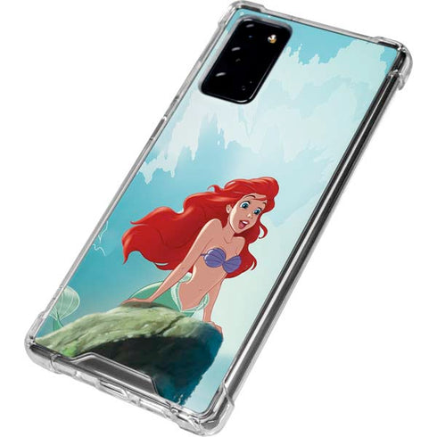 Disney The Little Mermaid Ariel Part of Your World Galaxy Note20 5G Clear Case