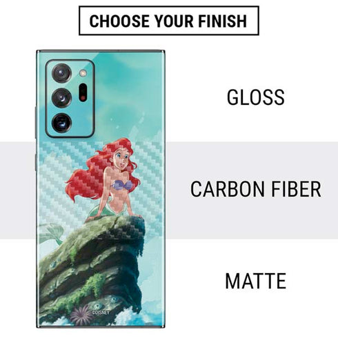 Disney The Little Mermaid Ariel Part of Your World Galaxy Note20 Ultra 5G Skin