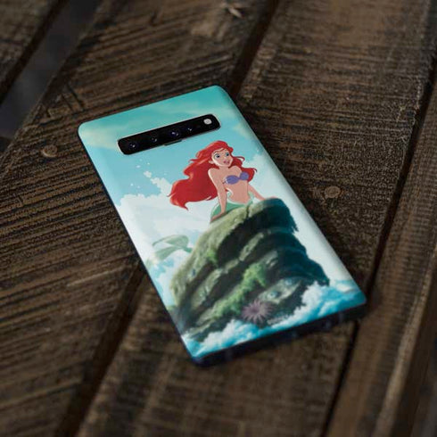 Disney The Little Mermaid Ariel Part of Your World Galaxy S10 Plus Skin