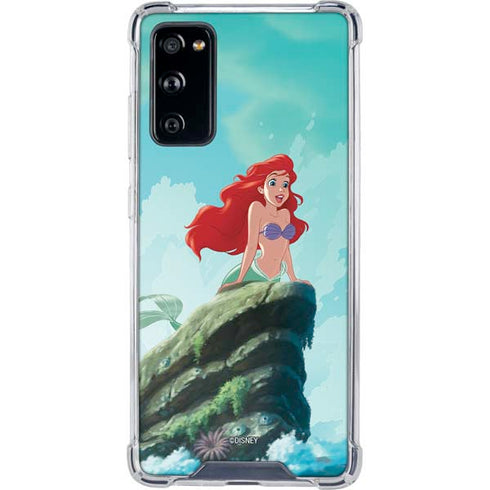 Disney The Little Mermaid Ariel Part of Your World Galaxy S20 FE Clear Case