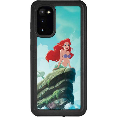 Disney The Little Mermaid Ariel Part of Your World Galaxy S20 Waterproof Case