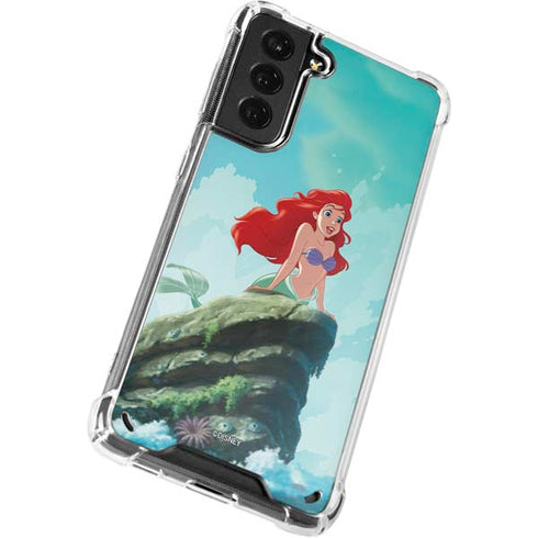 Disney The Little Mermaid Ariel Part of Your World Galaxy S21 Plus 5G Clear Case