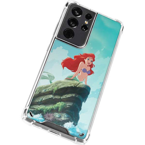 Disney The Little Mermaid Ariel Part of Your World Galaxy S21 Ultra 5G Clear Case