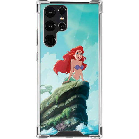 Disney The Little Mermaid Ariel Part of Your World Galaxy S22 Ultra Clear Case