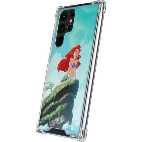 Disney The Little Mermaid Ariel Part of Your World Galaxy S22 Ultra Clear Case