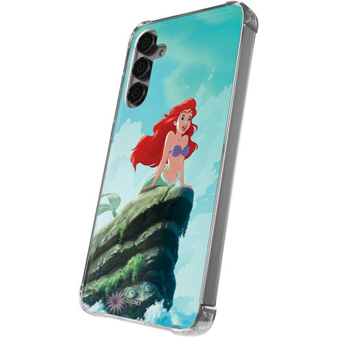 Disney The Little Mermaid Ariel Part of Your World Galaxy S24 Plus Clear Case