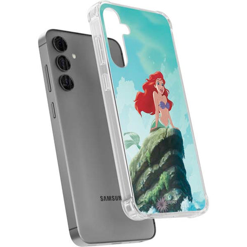 Disney The Little Mermaid Ariel Part of Your World Galaxy S24 Plus Clear Case