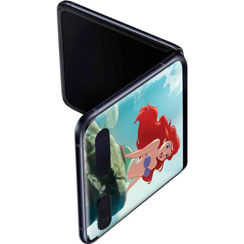 Disney The Little Mermaid Ariel Part of Your World Galaxy Z Flip Skin