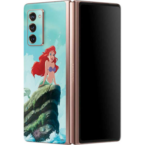 Disney The Little Mermaid Ariel Part of Your World Galaxy Z Fold2 5G Skin