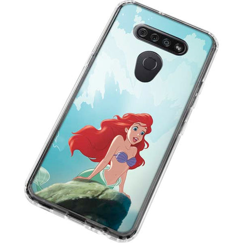 Disney The Little Mermaid Ariel Part of Your World LG K51/Q51 Clear Case