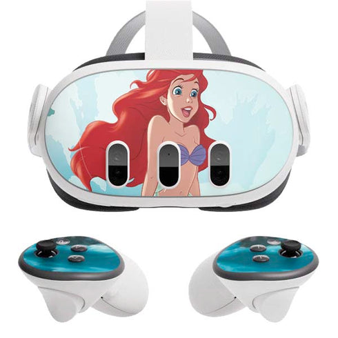 Disney The Little Mermaid Ariel Part of Your World Meta Quest 3 Skin