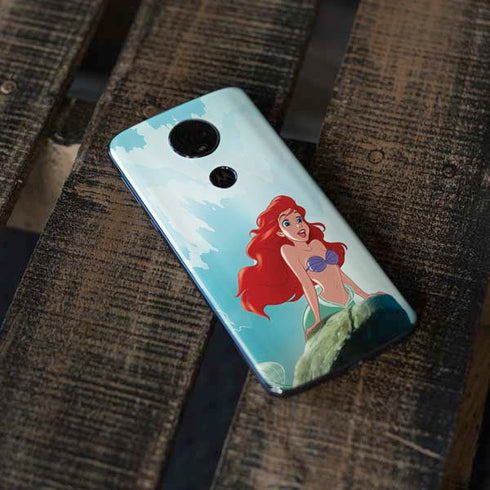Disney The Little Mermaid Ariel Part of Your World Moto E5 Plus Skin