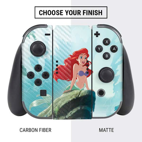 Disney The Little Mermaid Ariel Part of Your World Nintendo Switch Bundle Skin