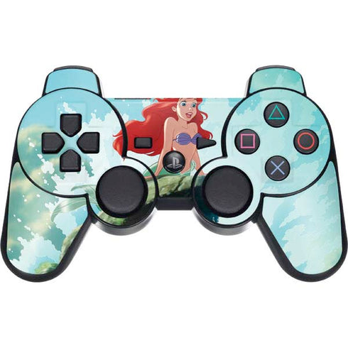 Disney The Little Mermaid Ariel Part of Your World PS3 Dual Shock wireless controller Skin