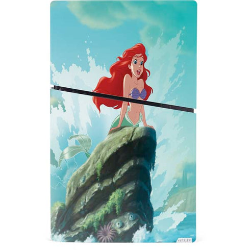 Disney The Little Mermaid Ariel Part of Your World PS5 Slim Digital Edition Console Skin
