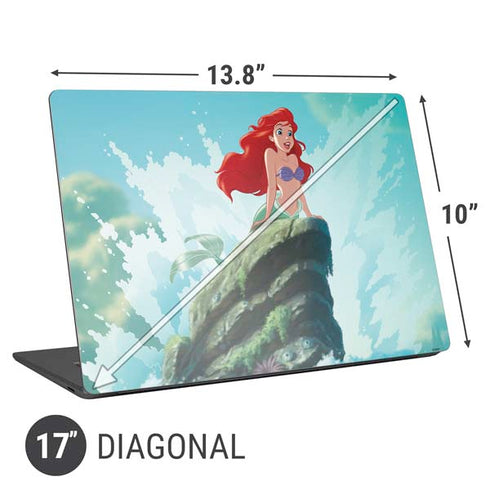 Disney The Little Mermaid Ariel Part of Your World Universal Laptop 17in (13.8 x 10in) Skin