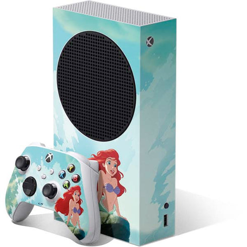Disney The Little Mermaid Ariel Part of Your World Xbox Series S Bundle Skin
