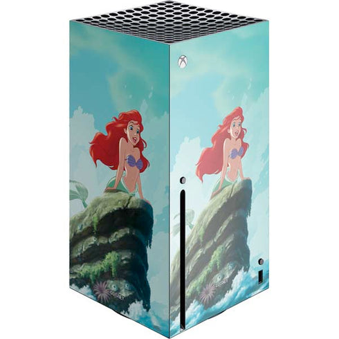 Disney The Little Mermaid Ariel Part of Your World Xbox Series X Console Skin