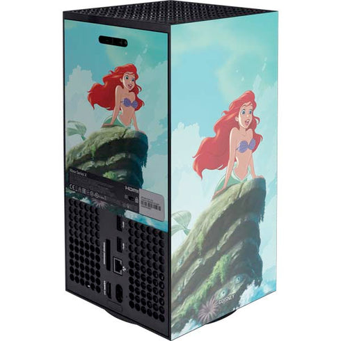 Disney The Little Mermaid Ariel Part of Your World Xbox Series X Console Skin