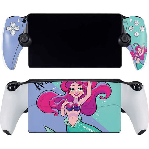 Disney Ariel PlayStation Portal Remote Player Skin