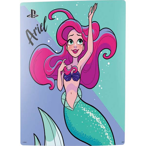 Disney Princess Ariel Art PS5 Bundle Skin