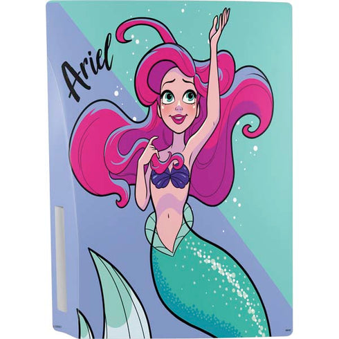 Disney Princess Ariel Art PS5 Bundle Skin