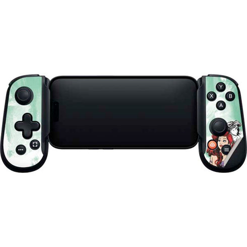 Disney Princess Ariel Sketch Art Backbone One for iPhone Game Controller Skin