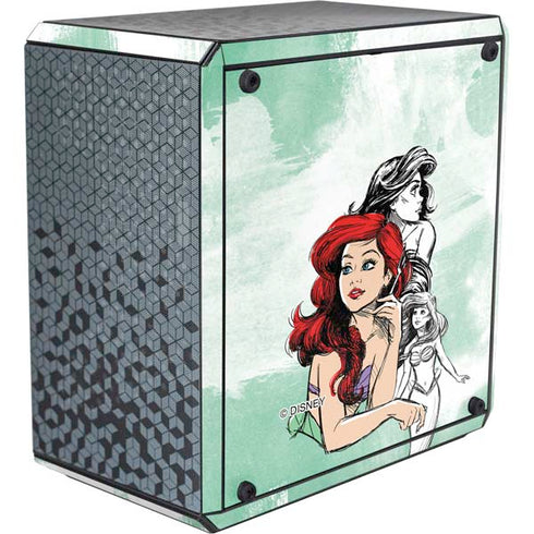 Disney Princess Ariel Sketch Art Cooler Master MasterBox Q300L Mini Tower Skin