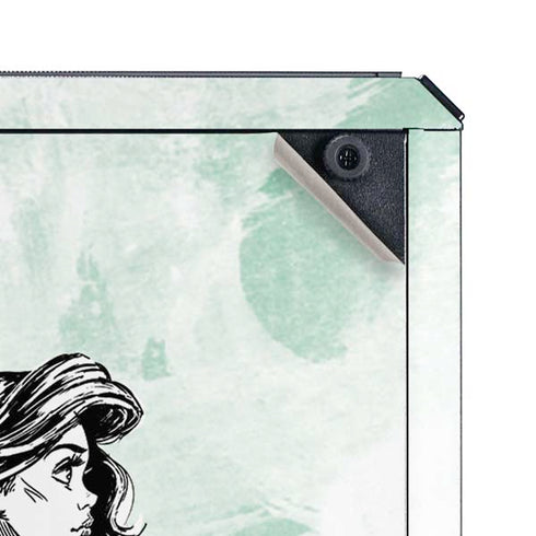 Disney Princess Ariel Sketch Art Cooler Master MasterBox Q300L Mini Tower Skin