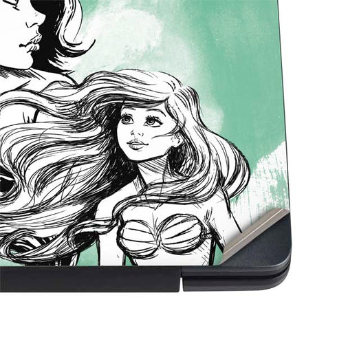 Disney Princess Ariel Sketch Art Dell Vostro Skin